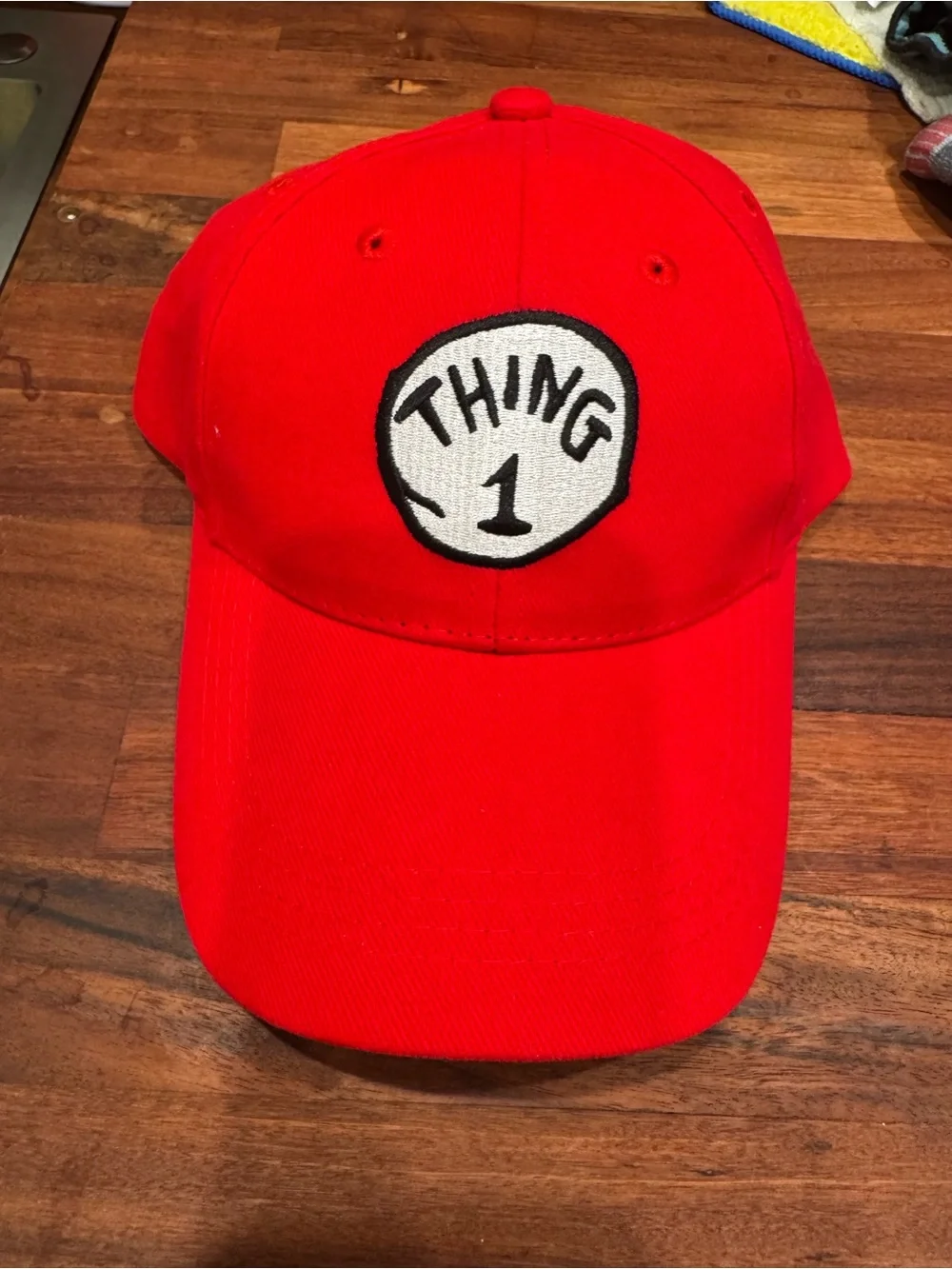 Thing 1 Red Kids Hat - Character Embroidered Cap